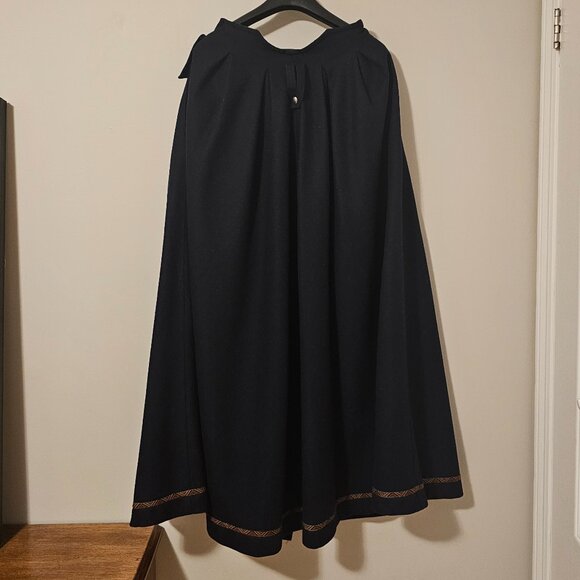 Sondre vintage heavy wool maxi skirt size L - Picture 2 of 8